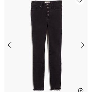 Madewell 10” Button-Fly Skinny Jeans